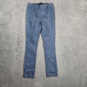 Rag & Bone‎ New York Womens Pants Size 2 Blue Denim Straight Leg Stretch